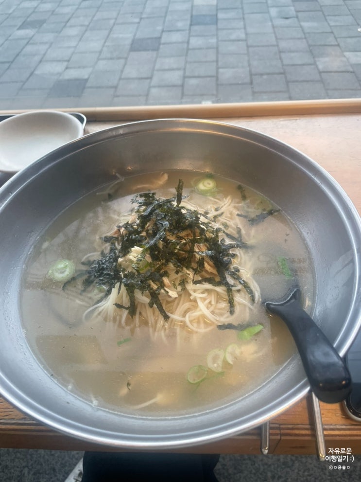  영등포시장역 오마니국수_저렴하고 푸짐한 닭국수(영등포 점심 추천)