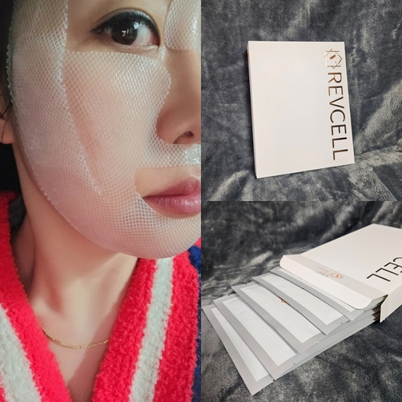 리브이셀 풀페이스 리프팅 업 마스크로 손쉽게 집에서 리프팅 관리