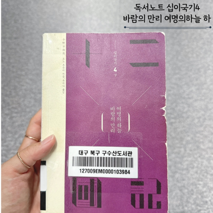 십이국기4 하 바람의 만리 여명의하늘 - 오노 후유미 십이국기4 하 바람의 만리 여명의하늘 - 오노 후유미