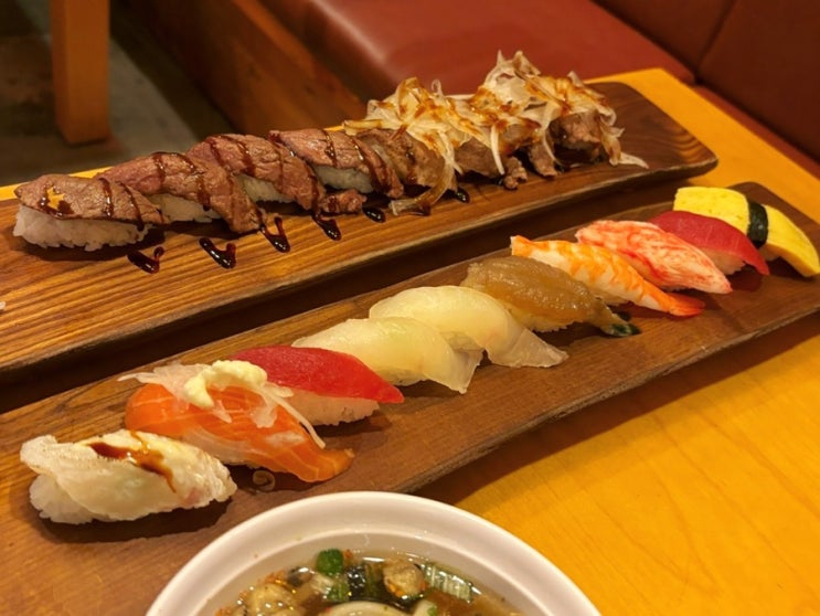 아늑한 분위기 맛좋은 수유역초밥 스시도리