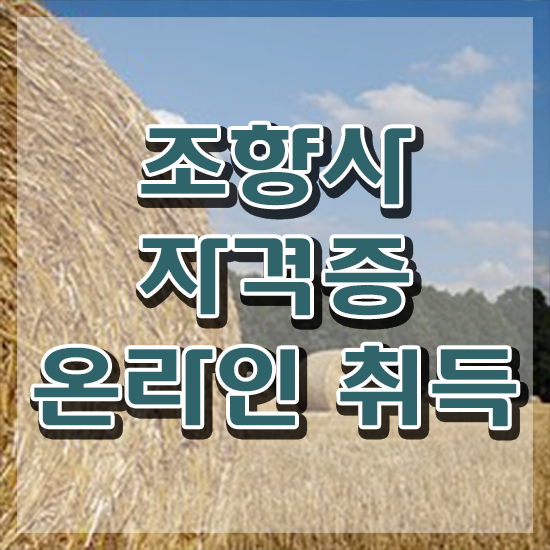  10대 자격증 추천 , 조향사 인강으로 준비했던 비법