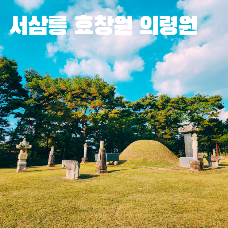  조선왕릉 서삼릉 효창원 의령원 서울 근교 여행 고양 가볼만한 곳