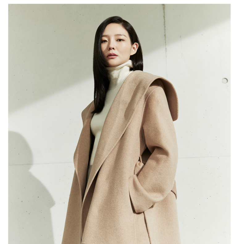 이솜이 픽한 쉬즈미스 자켓 & 핸드메이드 코트 겨울 오피스룩의 완성