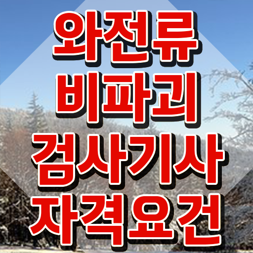  와전류비파괴검사기사 준비기간 와전류비파괴검사기사 취득자격 독학으로 단기간에 끝낸 과정