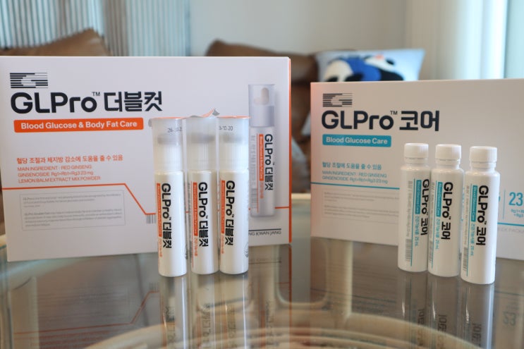  혈당건강과 혈당조절, 간편하게!