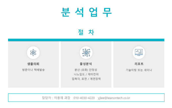  분석업무