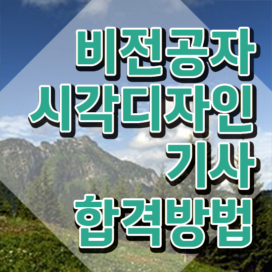  시각디자인기사 필기시험 준비물 시각디자인기사 시험응시조건 인강만 듣고 간단하게 성공한 후기