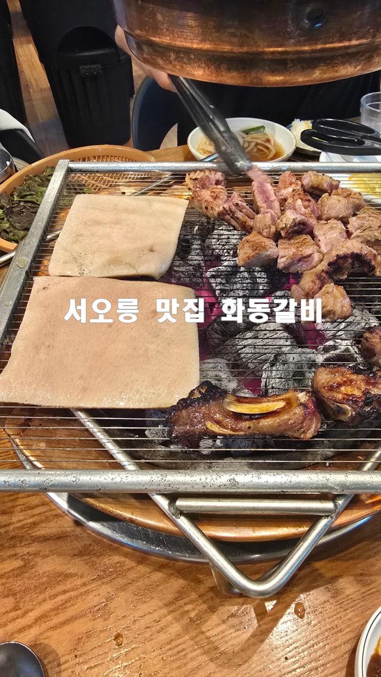  갈비의 새로운 세계 서오릉 화동갈비 내돈내산  탐방기