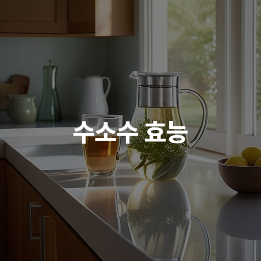 수소수 효능 항산화 및 염증 완화 효과 확인