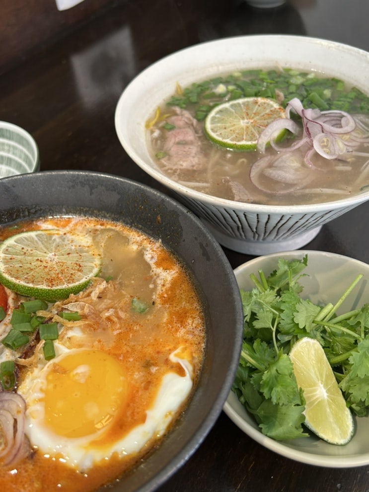  울산 삼산동 문화예술회관 맛집 마이파이누들바 똠얌쌀국수