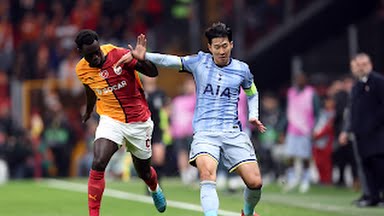 [UEL] '슈팅 0회' <b>손흥민</b>, <b>45분</b> 교체...<b>토트넘</b>, 갈라타사라이... 