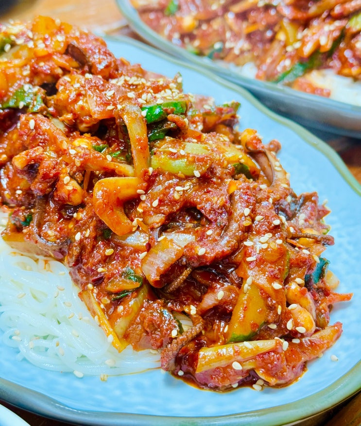 제주 공항 근처 맛집 시골길 낙지볶음 내돈내산 솔직 후기 주차정보