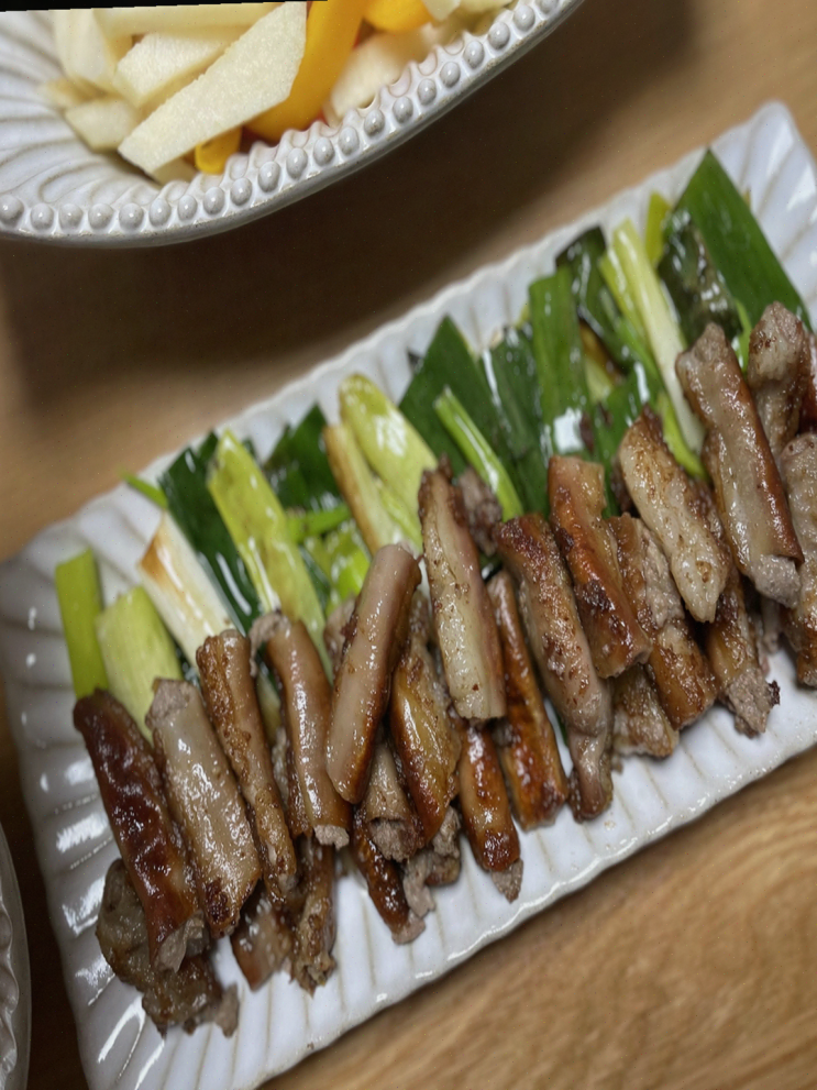  아빠와 가족이 함께하는 밀킷 곱창, 신선한 밀키트로 캠핑의 맛을 즐겼어요