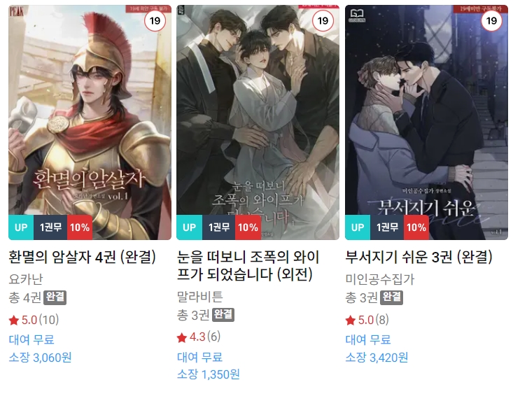 BL소설 신간) 24년 11월 8일 신간 BL소설 신간) 24년 11월 8일 신간