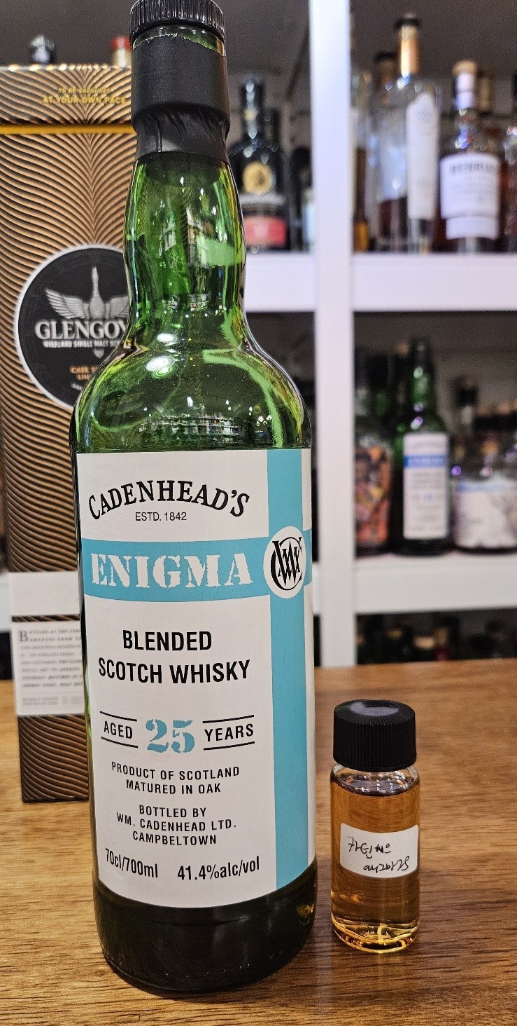  카덴헤드 이니그마 25년(Cadenhead Enigma 25 years, and The Independent Bottler)
