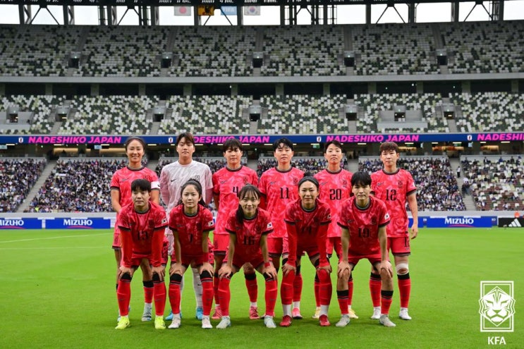 여자 축구대표팀, 오는 29일 월드컵 우승 스페인과 <b>원정 평가전</b>