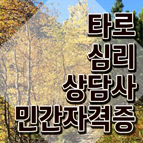  , 타로상담전문가 타로상담전문가 합격한 후기 , 급여