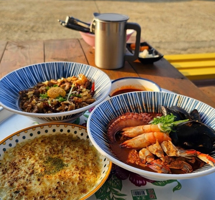  제주 협재 맛집 협재해물라면오빠네