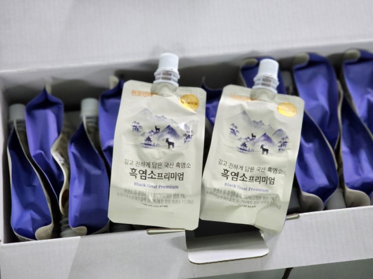 천호엔케어 지리산 흑염소진액 건강즙으로 부모님선물