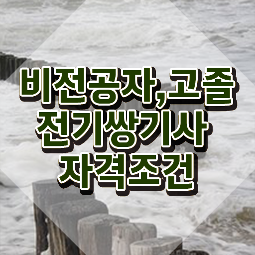  전기쌍기사 신청 전기쌍기사 응시자격 집에서 온라인으로 간편하게 준비한 노하우