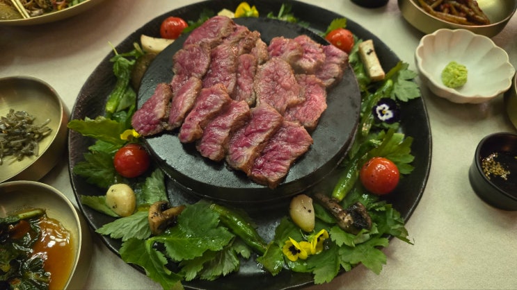  강남 한정식 선릉 회식 연말모임장소 '동화고옥 선릉점'