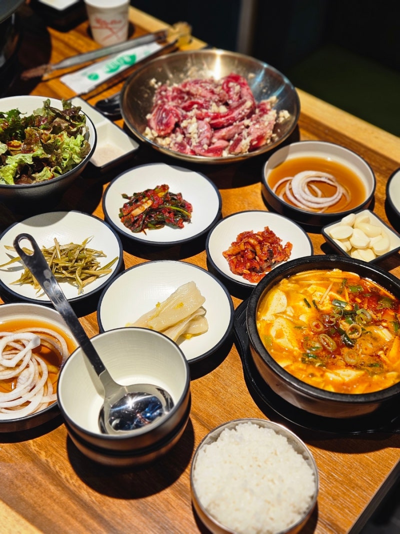 ☆부천 현백 고기집_담가화로구이 부천중동점°시그니처 큐브눈꽃살 소고기 맛집