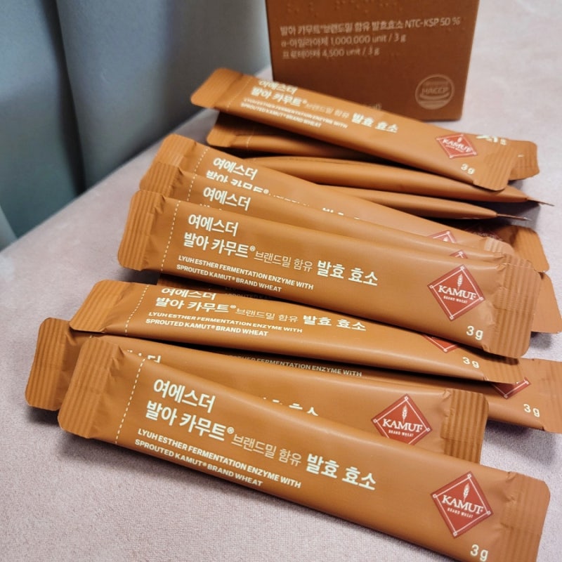 여에스더 발아 카무트 발효 효소 소화효소 추천