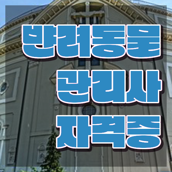  반려동물종합관리사 , 반려동물관리사 자격증 취득한 방법 살펴보기