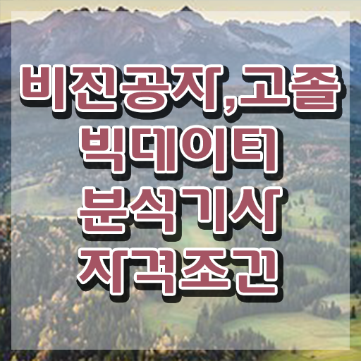  빅데이터분석기사 준비기간 , 빅데이터분석기사 자격요건 집에서 온라인으로 단기간에 성공한 과정