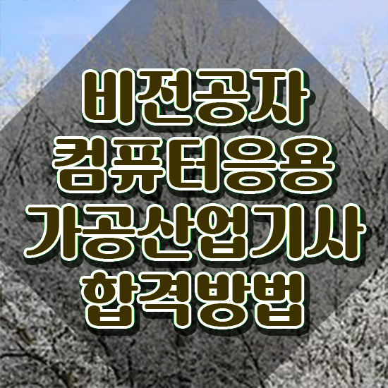  컴퓨터응용가공산업기사 시험응시자격 온라인 수업으로 간단하게 끝낸 팁