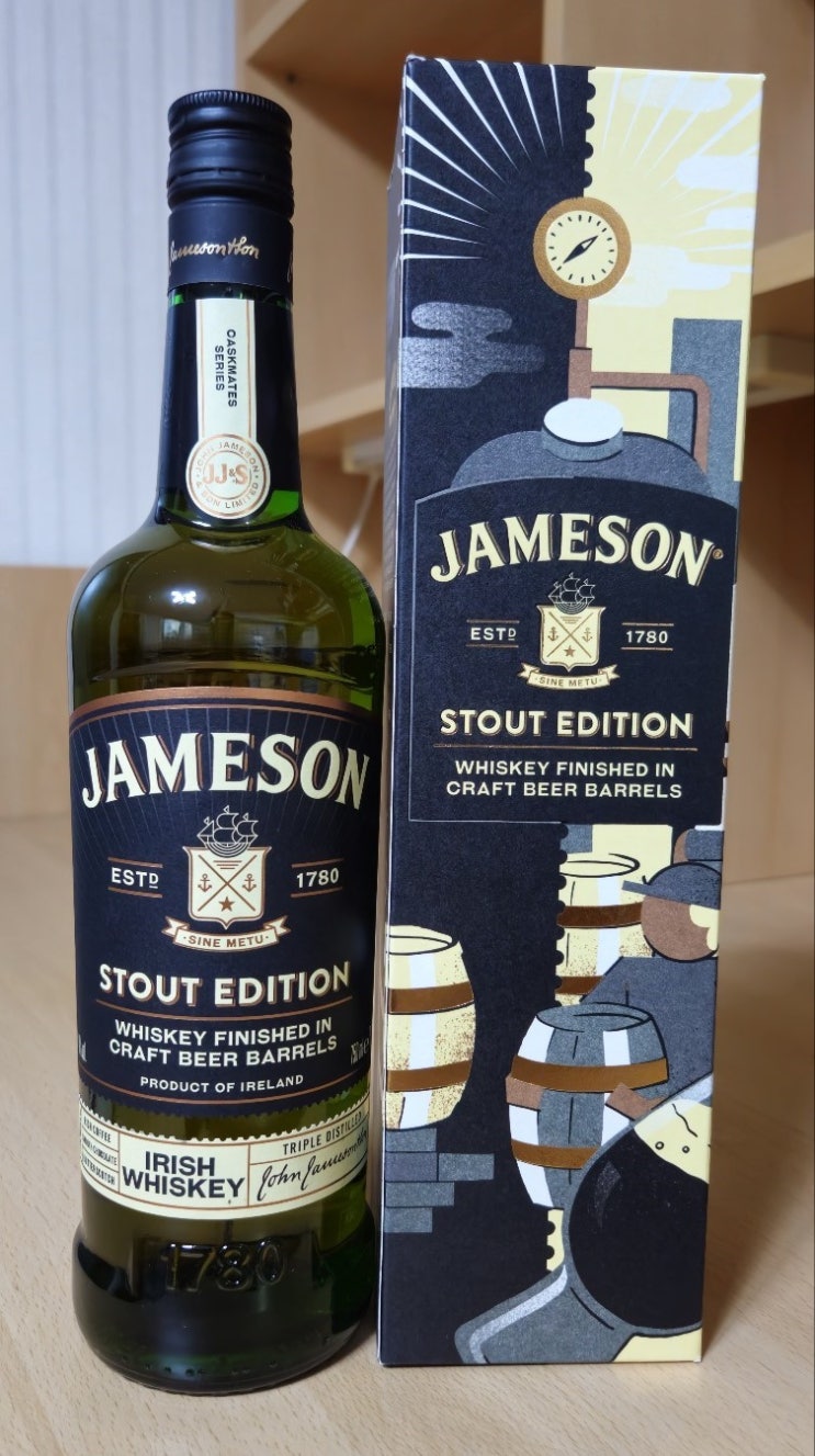  제임슨 스타우트 에디션 (Jameson Caskmates Stout Edition)