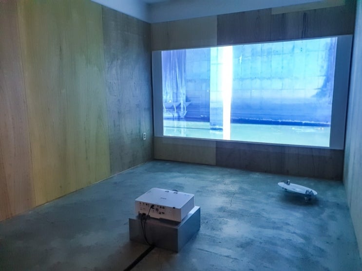  홍대 온수공간 전시회 후기 : yunji park 박윤지 개인전 borrowed sight