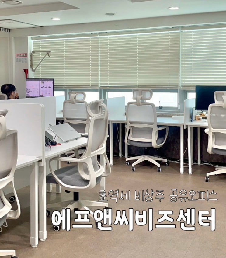  부산 공유오피스 대연동 초역세 에프앤씨비즈센터 비상주 1인사무실