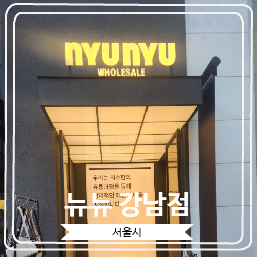  [뉴뉴 강남점] 동대문에 있는 국내 최대 도매 소품샵의 강남 진출