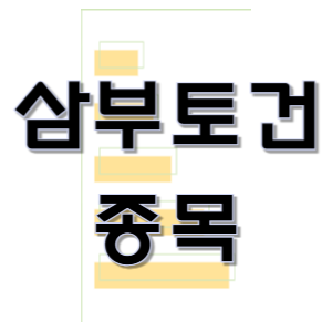  삼부토건 - 재건 건축 건설 종목 주가 차트