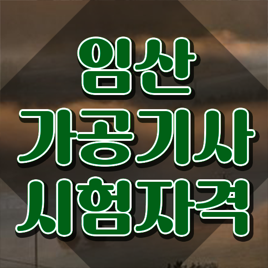  임산가공기사 2024 임산가공기사 시험응시자격 인강으로 빠르게 끝낸 노하우