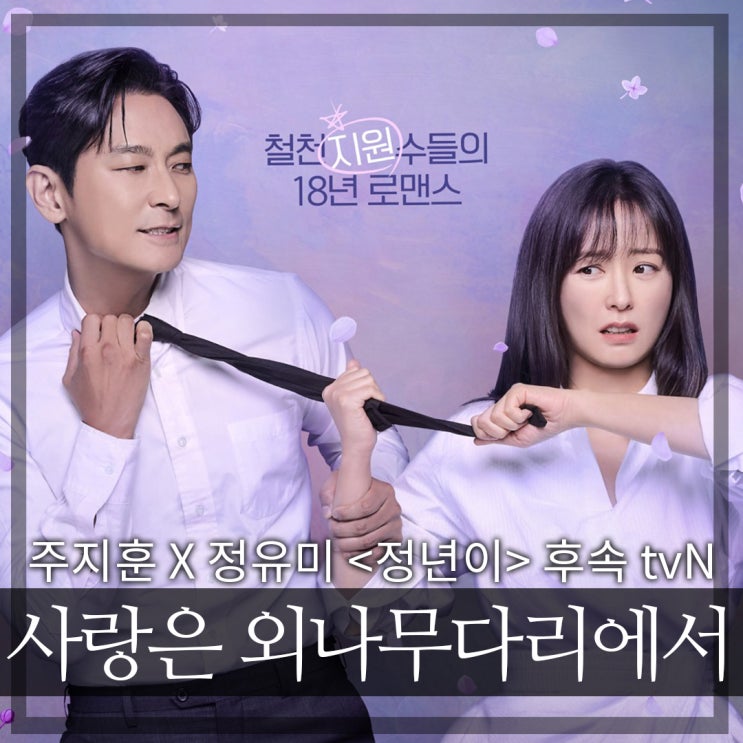<b>사랑은</b> 외나무다리에서 <b>주지훈</b>, <b>정유미</b> tvn 토,일 새드라마... 