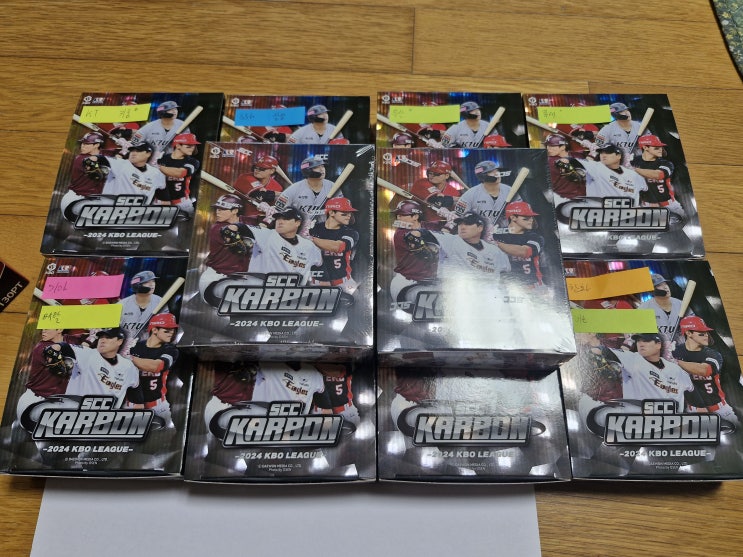  KBO카드 2024 SCC KARBON, 2 박스 개봉 完