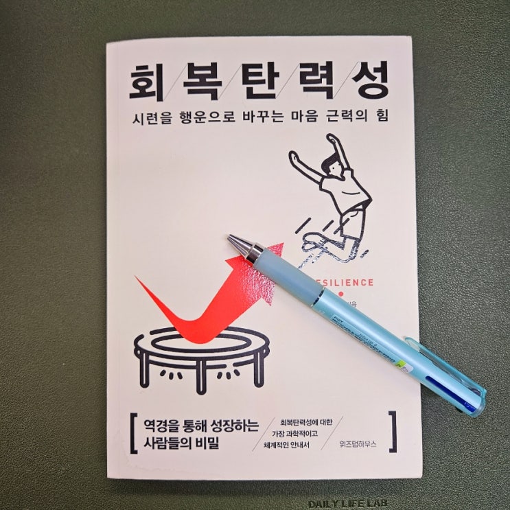  역경을 이기는 힘, '회복탄력성'의 비밀을 파헤치다 (김주환 교수님, 위즈덤하우스)
