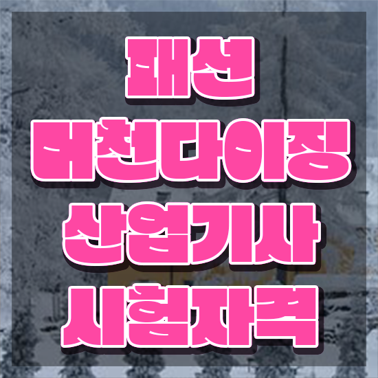  패션머천다이징산업기사 준비 패션머천다이징산업기사 시험응시조건 집에서 온라인으로 간편하게 끝낸 비법