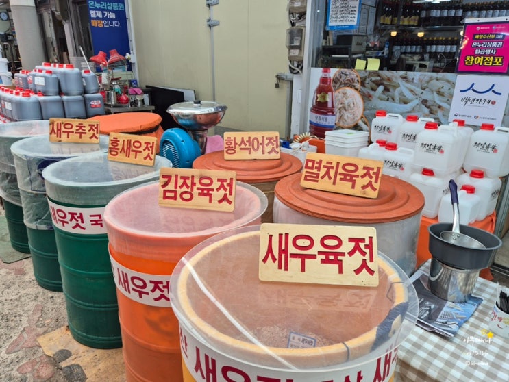 창원 마산어시장 김장 젓갈 맛집, 50년 전통 우창식품 청년젓갈
