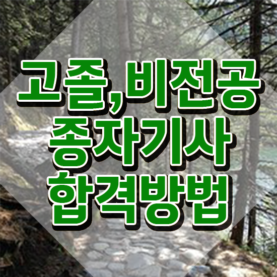  종자기사 필답 종자기사 응시자격 온라인으로 편하게 성공한 과정