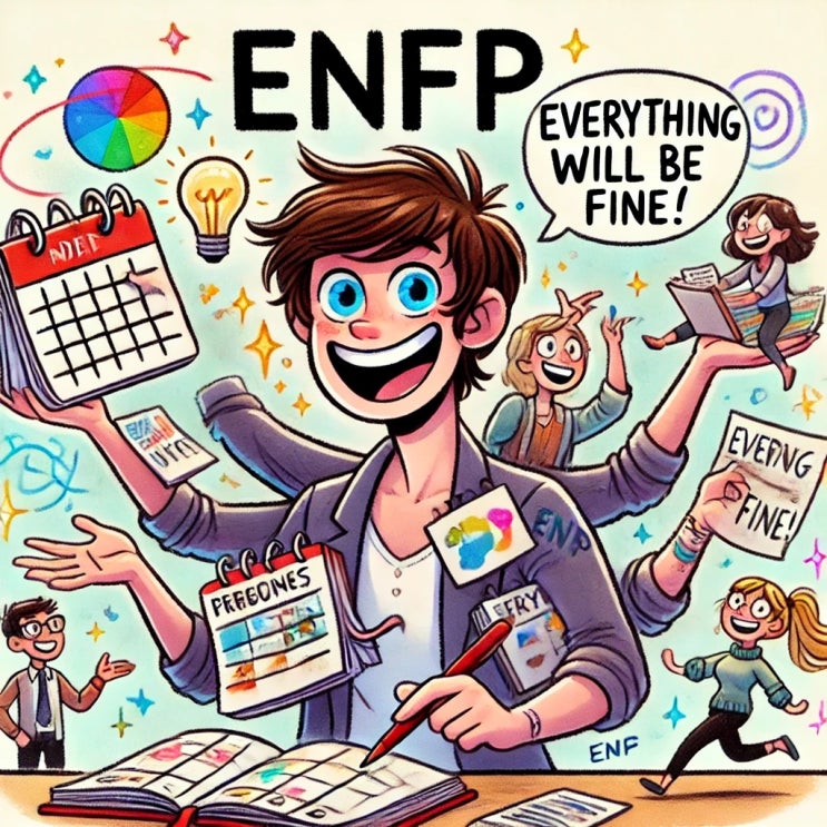  MBTI( ENFP ) 특징, ENFP는 어떻게 생각하나?