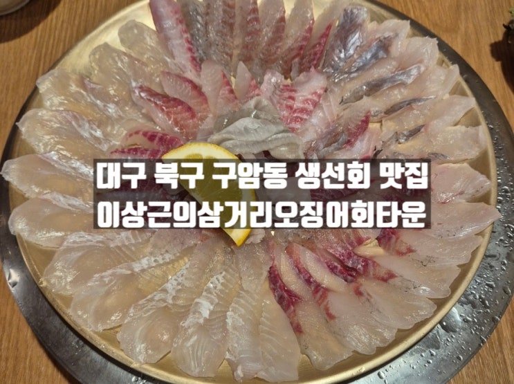 대구 점심부터 가능한 칠곡 3지구 생선회 맛집 이상근의삼거리오징어회타운 대구 점심부터 가능한 칠곡 3지구 생선회 맛집 이상근의삼거리오징어회타운
