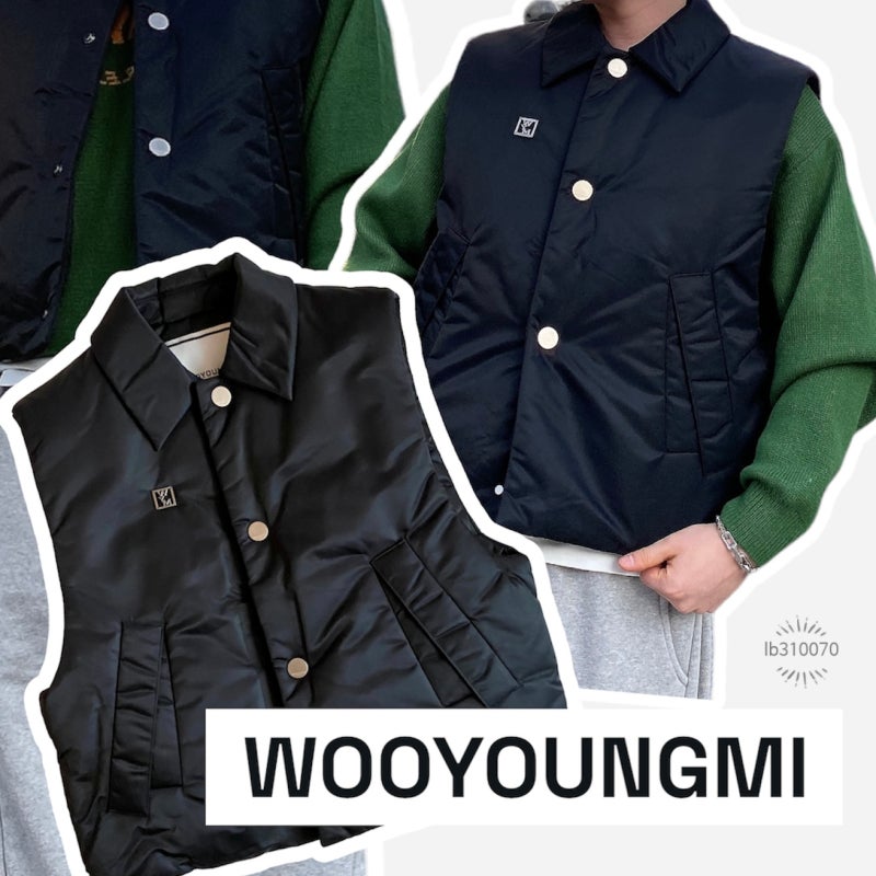 Dailylook / 우영미 남자패딩조끼 힙함 그 자체