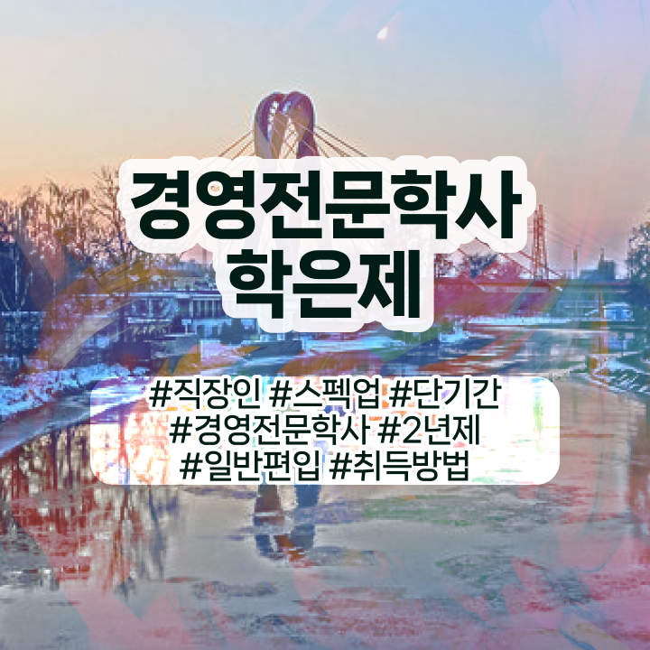  , 경영학 학위 온라인 수업만으로 준비한 꿀팁 모음