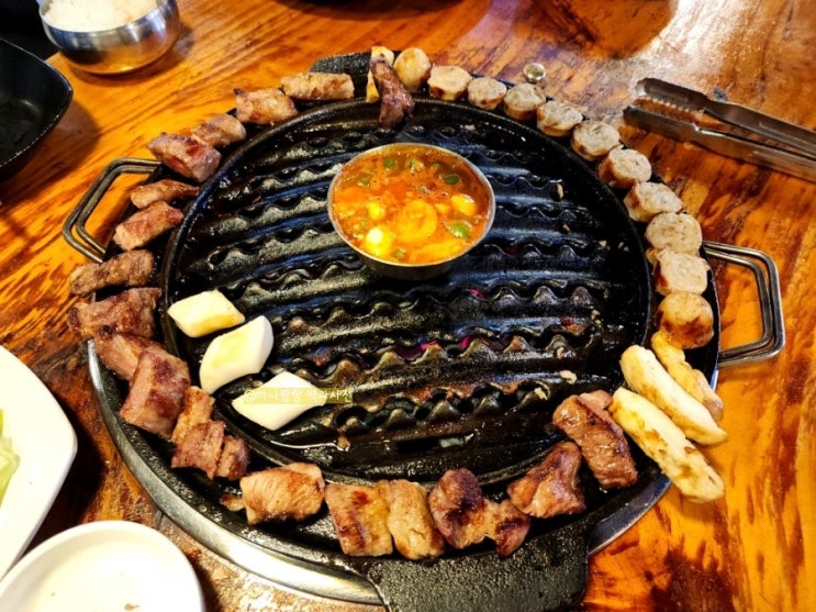  [경기 안양] 그릴링서비스와 단체룸이 있는 이베리코특수모듬 인덕원역맛집 한돈만