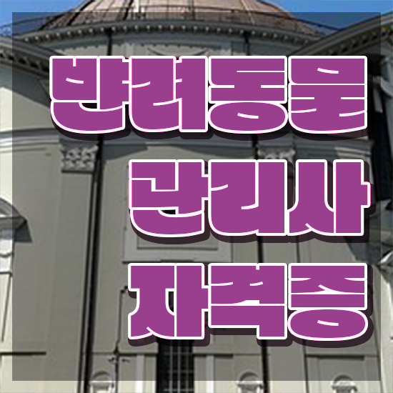  반려동물 생활관리사 , 반려동물관리사 자격증 취득한 정보 확인하기