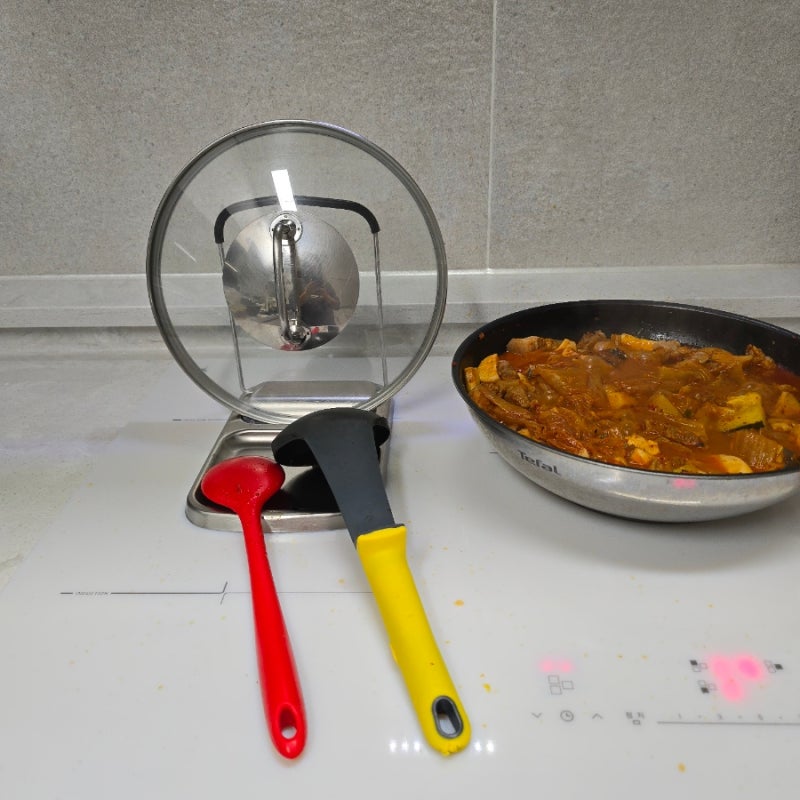 조리도구 거치대 위생적인 스텐 에브리윅 냄비뚜껑 국자 받침대