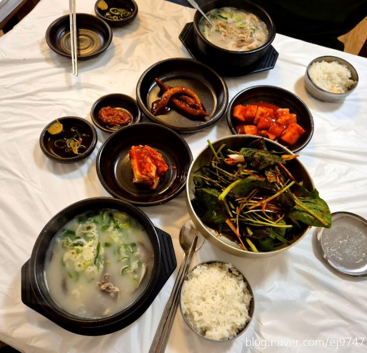  부여 식객 허영만 백반기행 출연한 부여중앙시장맛집 왕곰탕 식당